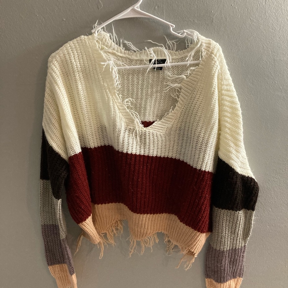 Off the shoulder sweater